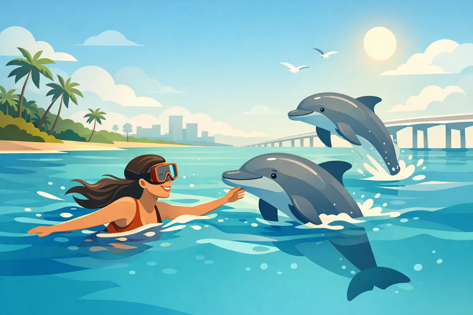 Can You Swim With Dolphins in Fort Myers Florida?