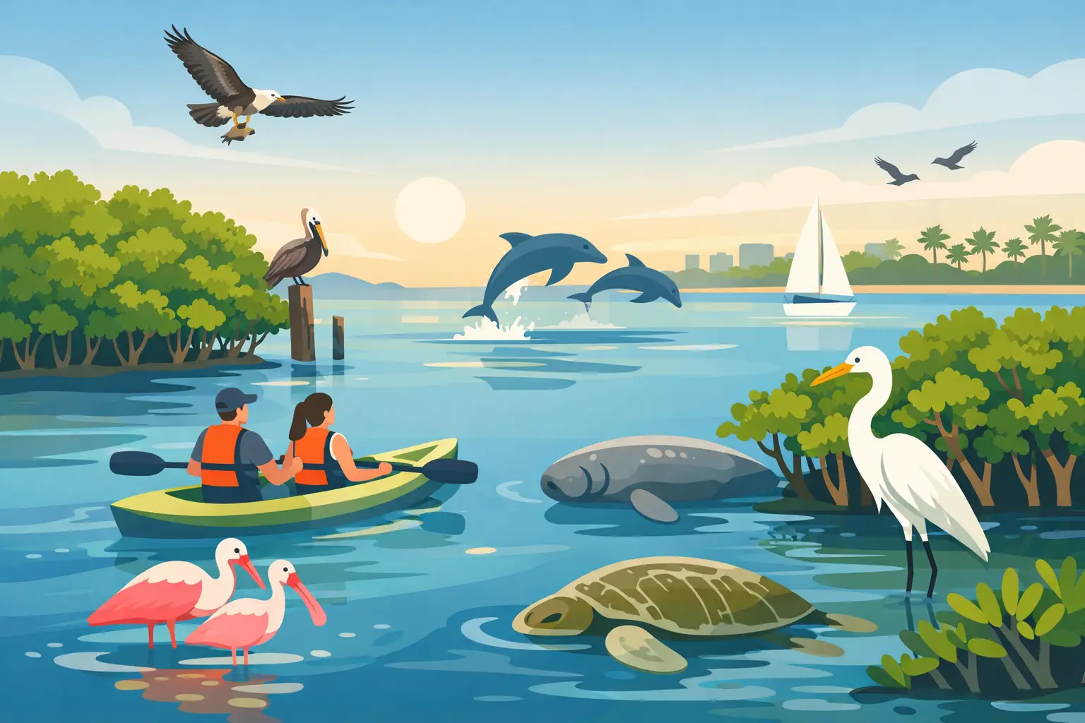 7 Best Estero Bay Wildlife Experiences