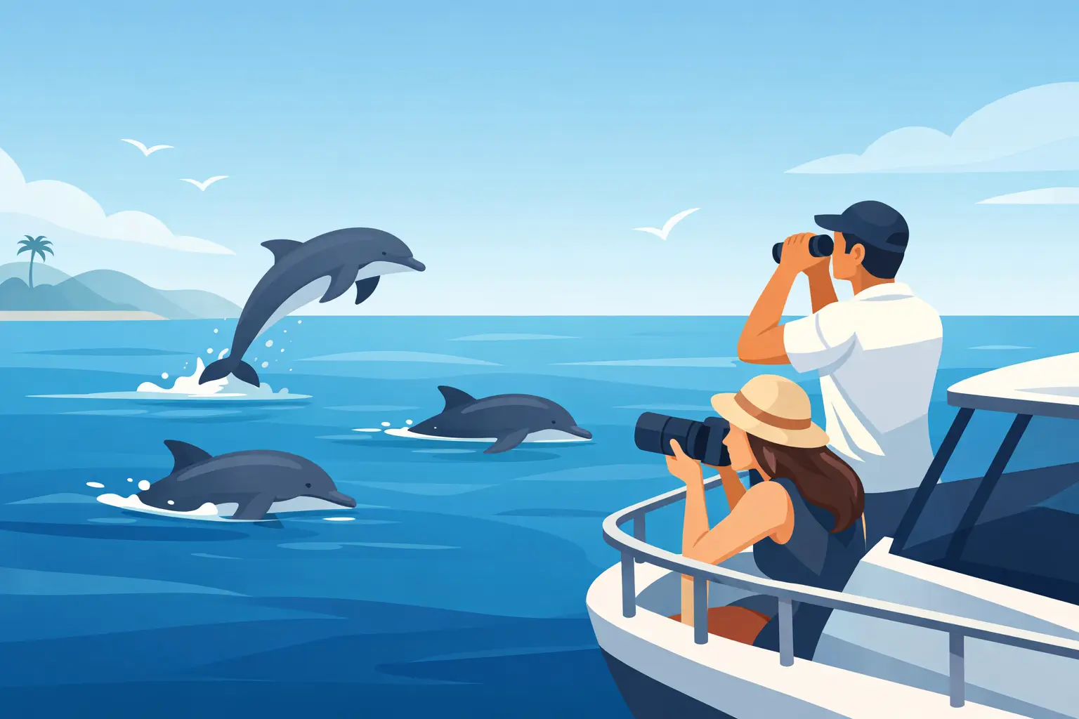 How to Spot Dolphins Responsibly