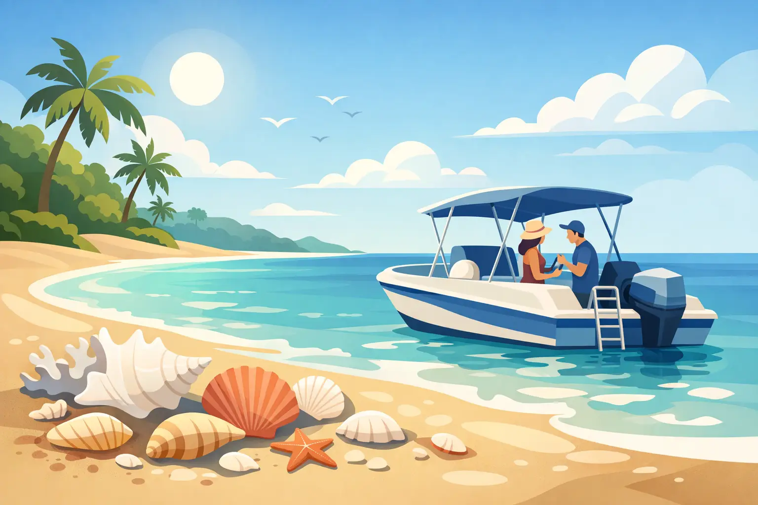 How to Plan a Shelling Boat Day Right