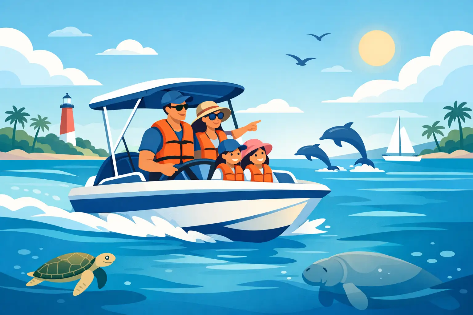 Boat Tour Safety for Families on Florida Waters