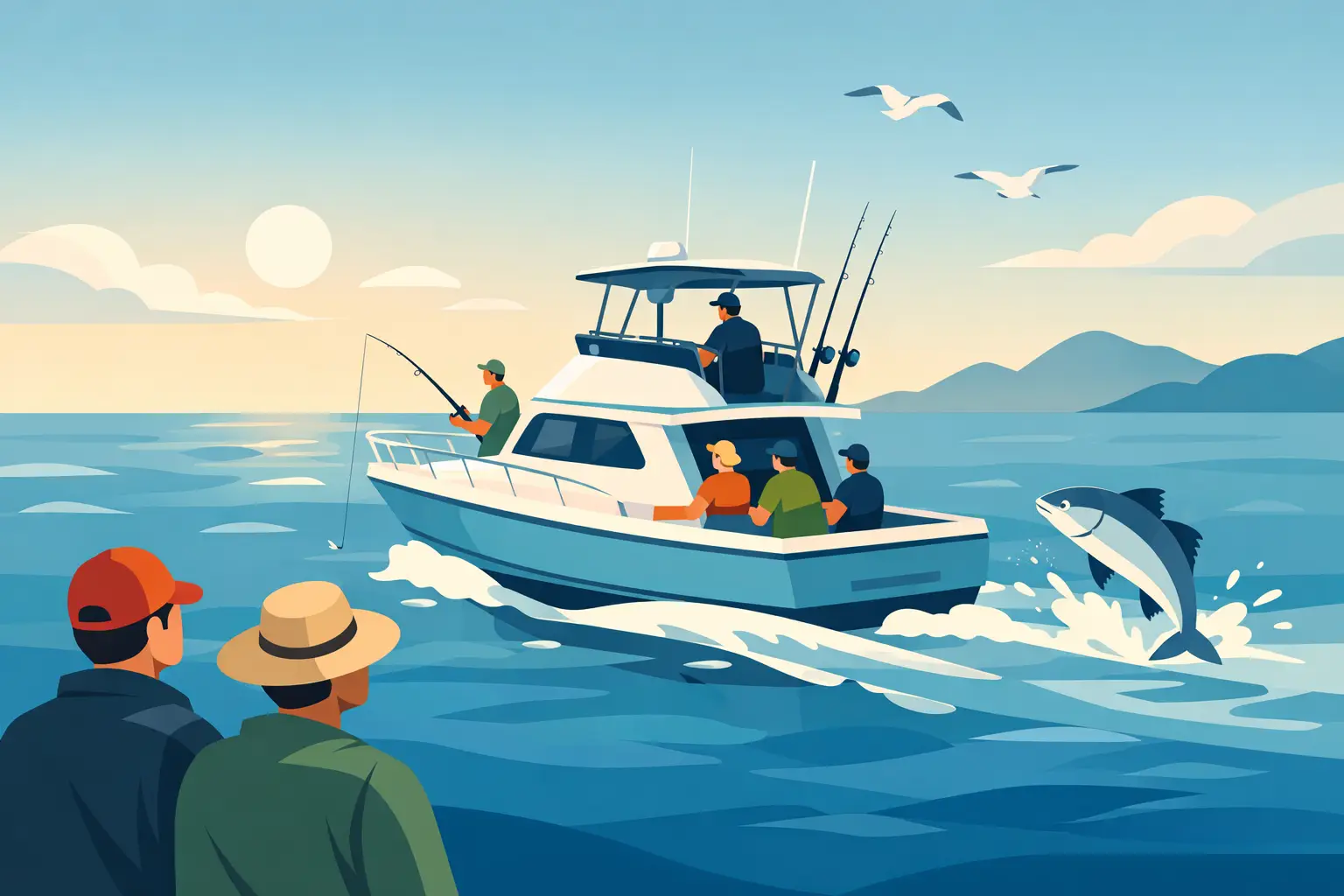 Is a Six Passenger Fishing Charter Right?