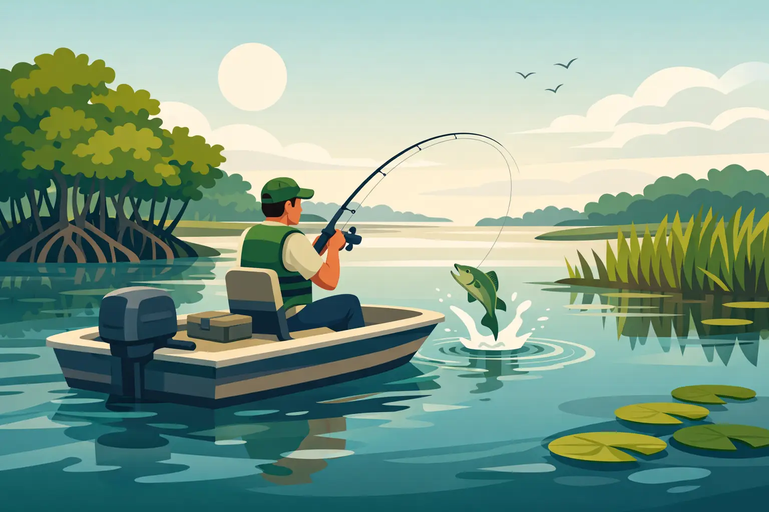 Is Backwater Fishing Good for Beginners? Yes.