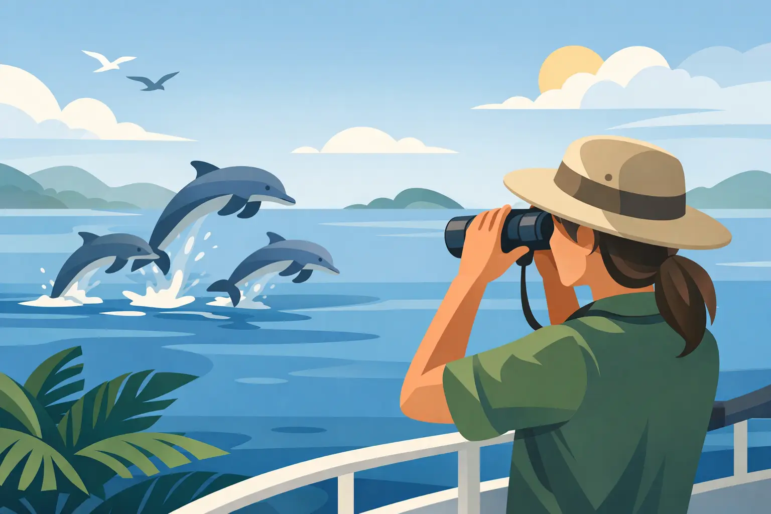 Why Choose a Naturalist Led Dolphin Cruise?
