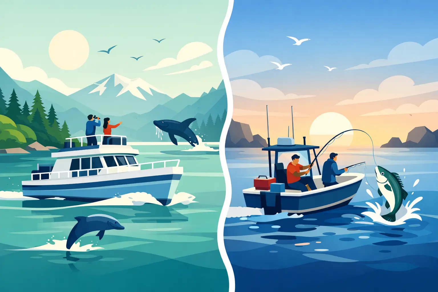 Nature Cruise Versus Fishing Charter: Which Fits?