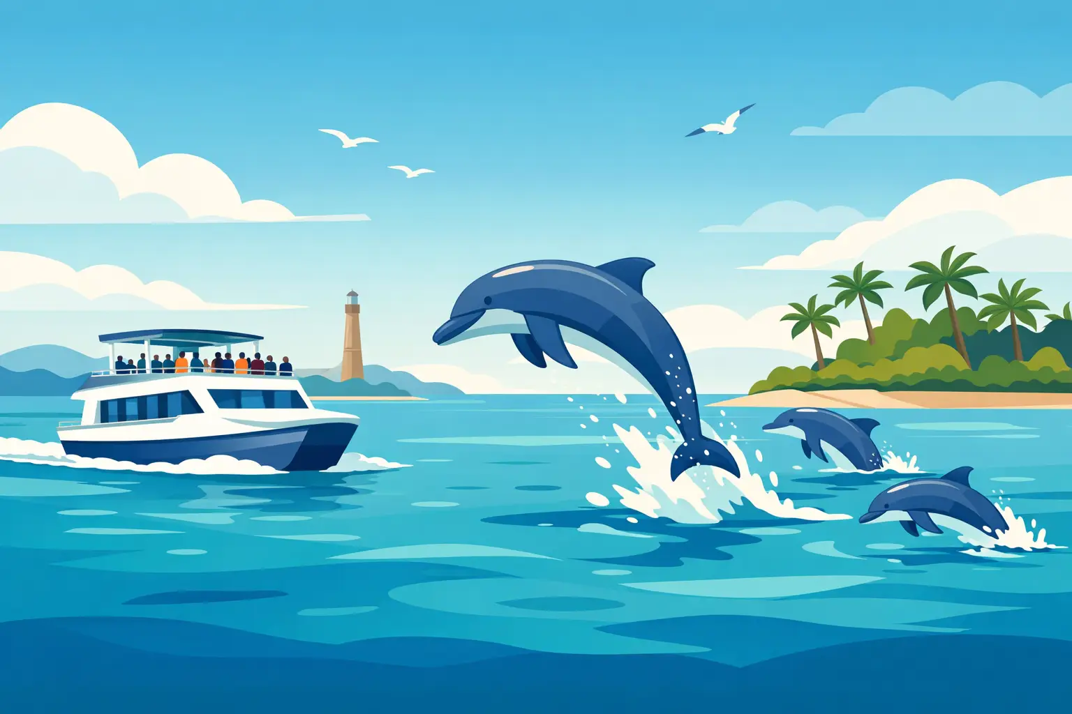 What to Expect on a Dolphin Cruise Near Sanibel