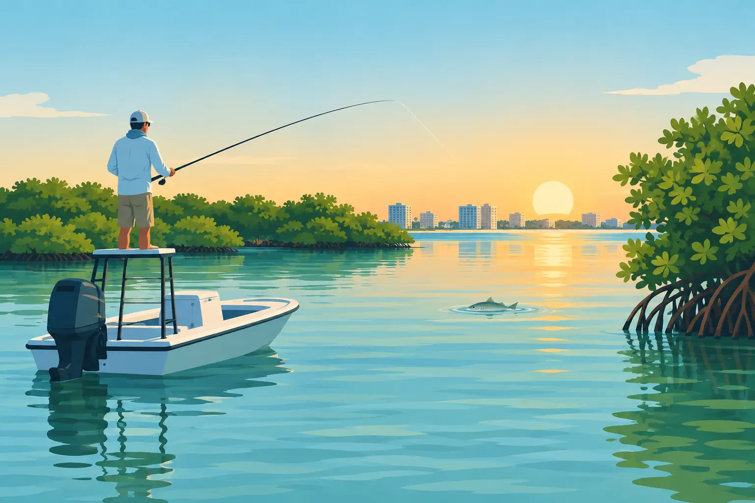 Backwater Fishing Guide for Fort Myers Beach