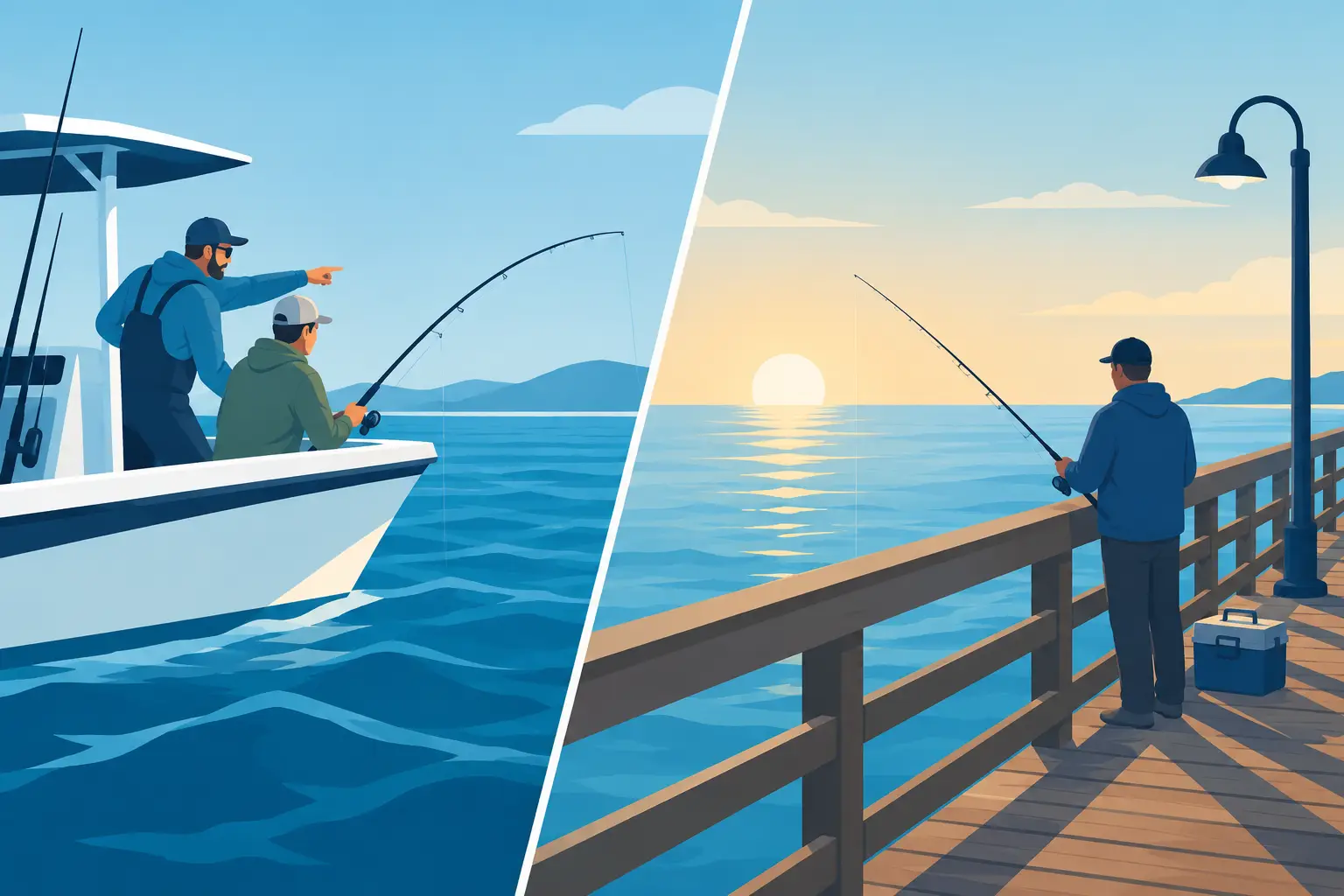 Guided Fishing Versus Pier Fishing: Which Fits?