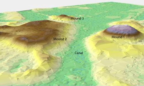 Local Island Engineered by Calusa Indians