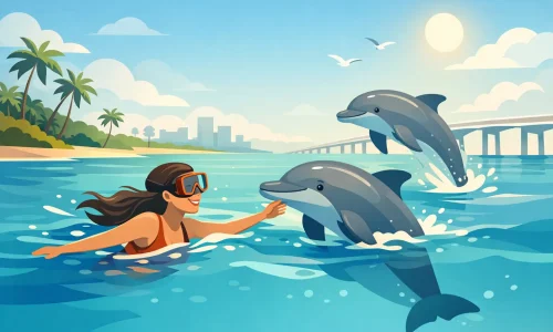Can You Swim With Dolphins in Fort Myers Florida?
