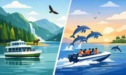 Nature Cruise vs Dolphin Tour: Which Fits?
